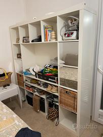 Mobile TV IKEA LAPPLAND Bianco + Accessori