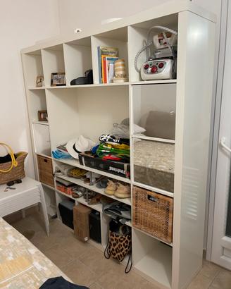 Mobile TV IKEA LAPPLAND Bianco + Accessori