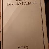 Novissimo digesto Italiano con Appendice