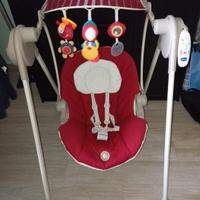 dondolo  altalena chicco polly swing rosso