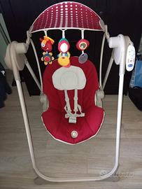 dondolo  altalena chicco polly swing rosso