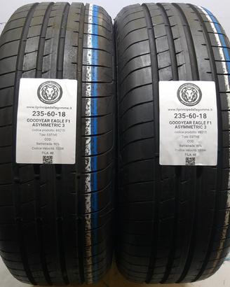 2 GOMME 235 60 18 GOODYEAR A69215