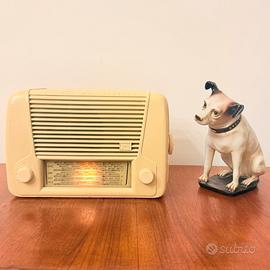 RADIO VINTAGE LA VOCE DEL PADRONE 500 1950 NIPPER