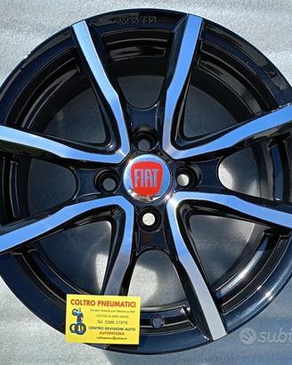 Cerchi In Lega NUOVI Da 15 Per Fiat Panda Ecc