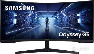 Samsung Odyssey G5 34" curvo 165 Hz pari al nuovo