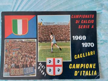 Cartolina del Cagliari scudetto 69/70...10 euro