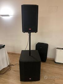 Impianto audio Studiomaster