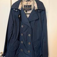 Trench Barbour blu donna
