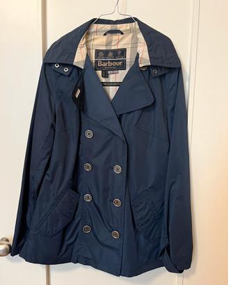 Trench Barbour blu donna