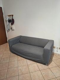 Divano 2 posti Klippan IKEA grigio antracite
