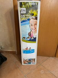 Piscina Intex Metal Frame 244x51 cm