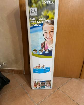 Piscina Intex Metal Frame 244x51 cm