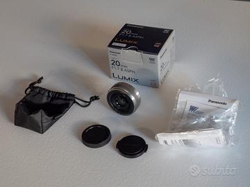 Panasonic LUMIX G 20 mm F/1.7 II ASPH. Silver