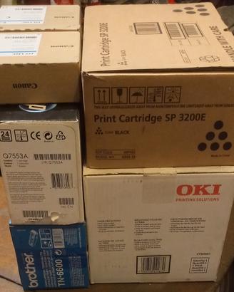Toner e cartucce per stampanti 