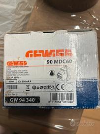 Gewiss magnetotermico differenziale MDC60 C32 0,3A