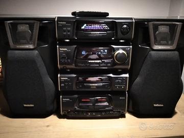 impianto stereo con casse