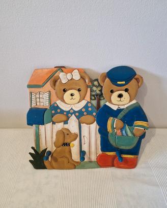 Attaccapanni per cameretta bambini 