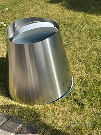 Cappa in acciaio per cucina