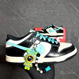 🔥 Nike Dunk Low Black Tiffany – US 5Y / EU 36 🔥