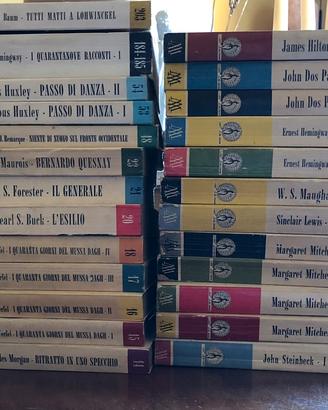 26 Libri Pavone Mondadori 6 Nobel Anni '50