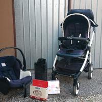 Passeggino trio PEG Perego Book 51 blu