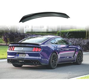 SPOILER FORD MUSTANG 15-23 LOOK GT350 NERO LUCIDO