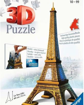 Ravensburger Big Ben Tour Eiffel Parigi 3D Puzzle