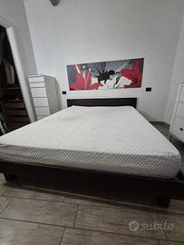 letto con materasso 