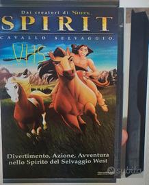 spirit cavallo selvaggio 2002 vhs