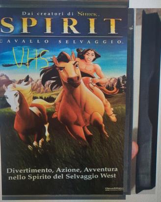 spirit cavallo selvaggio 2002 vhs