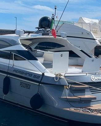 Pershing 52 ,motori portati a 0 ore 2xman 1050