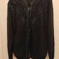 Cardigan elegante di angora