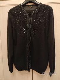 Cardigan elegante di angora