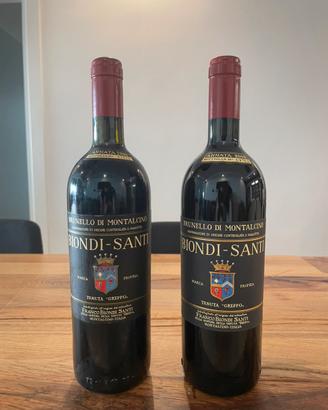 Coppia biondi santi 1998 + 2018