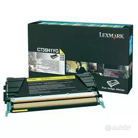 C736H1YG Cartuccia del Toner Giallo Marca: Lexmark