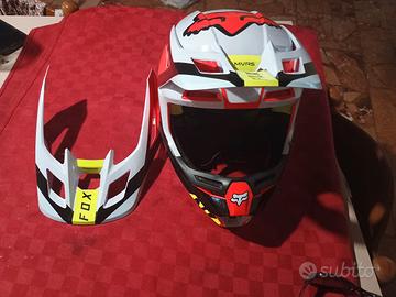 casco fox motocross taglia xs large