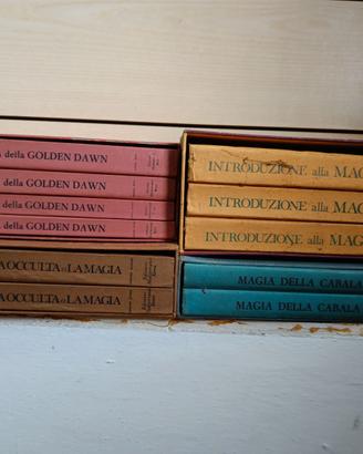 Lotto libri esoterici e magia cabala, occulta