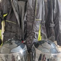 Giacche e caschi moto