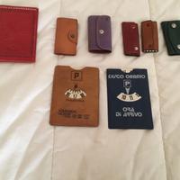 Portachiavi disco orario portafoglio vintage