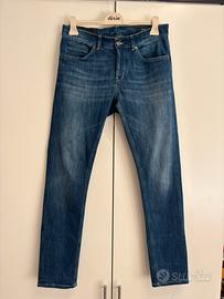 Jeans Dondup Uomo George Skinny Fit Blu 34