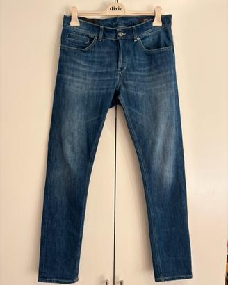 Jeans Dondup Uomo George Skinny Fit Blu 34