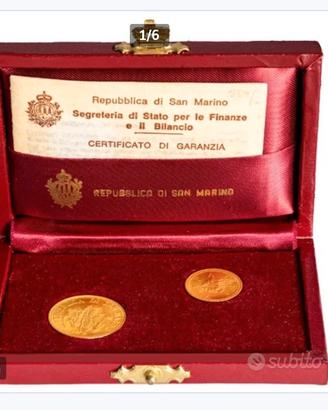 monete oro 