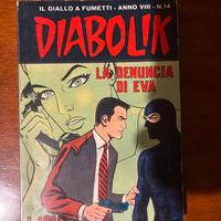 fumetto Diabolik vintage da collezione