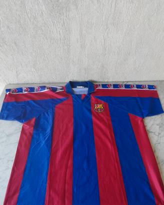 Maglietta da calcio Barcellona, vintage Tg XXL