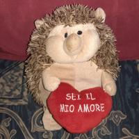 Peluche Riccio con cuore sei il mio amore love toy