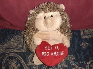 Peluche Riccio con cuore sei il mio amore love toy