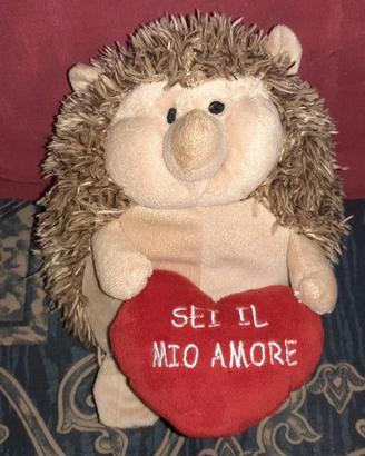 Peluche Riccio con cuore sei il mio amore love toy