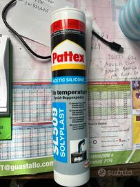 Nr. 2 cartucce Pattex silicone alta temperatura
