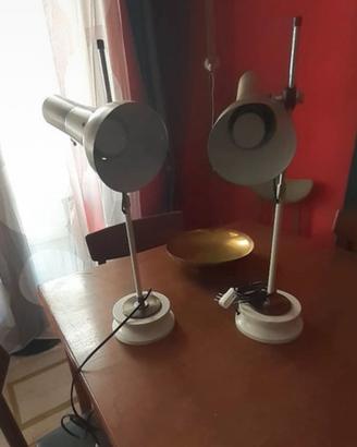 Coppia Lampade da Tavolo vintage  Design Reggiani