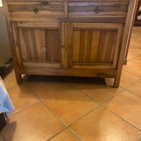 Mobiletto vecchio noce biondo